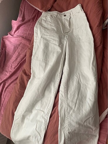 wide leg bershka - Görsel 3