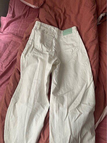 wide leg bershka - Görsel 4