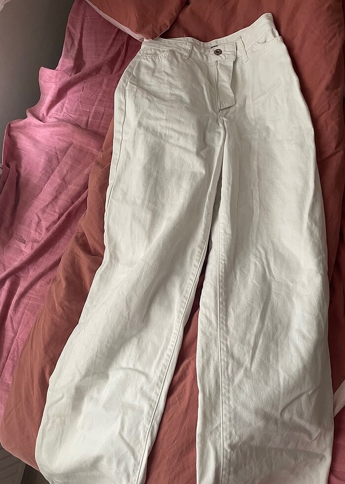 wide leg bershka - Görsel 3