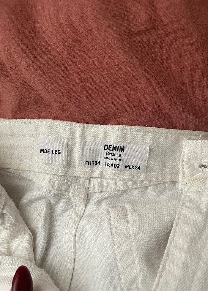 wide leg bershka - Görsel 5