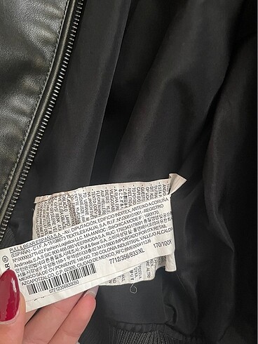 pull and bear deri ceket - Görsel 6