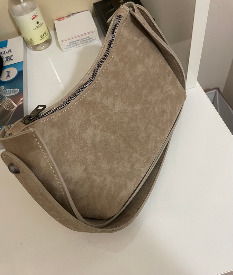 Süet Çanta - Görsel 4