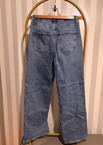 Mavi Normal Kesim Kadın Denim Pantolon - Görsel 2