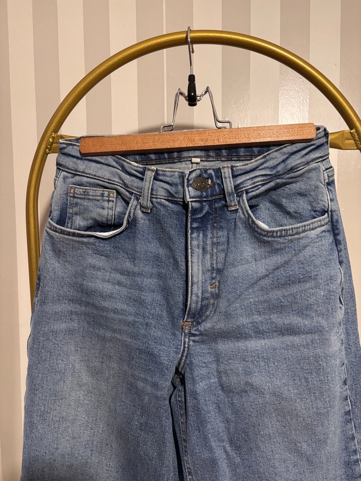 Mavi Normal Kesim Kadın Denim Pantolon - Görsel 3