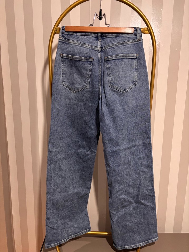 Mavi Normal Kesim Kadın Denim Pantolon - Görsel 2