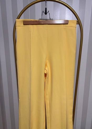 Sarı Uzun Kollu Kadın Blazer Ceket - Görsel 4