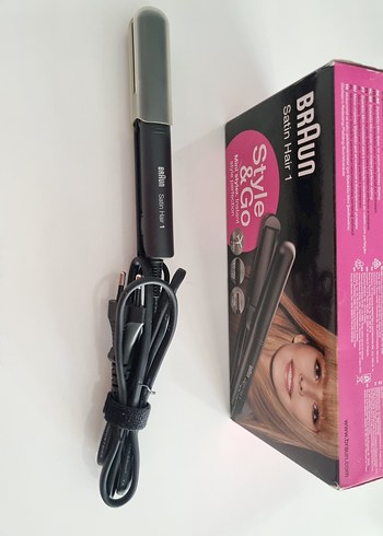 Braun Braun Satin Hair 1 Seyahat Tipi Saç Düzleştirici