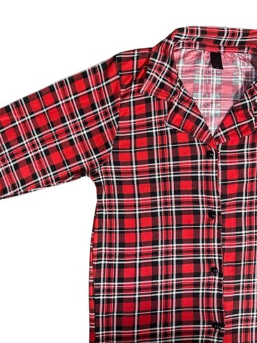 Diğer Uzun kollu süet pijama takımı