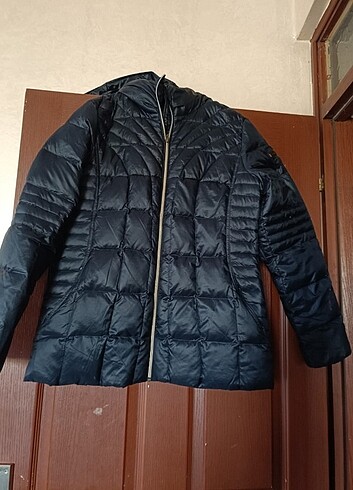 38 Beden siyah mont mont kadın