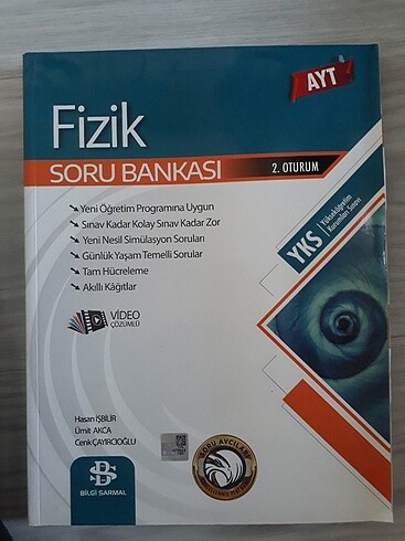  Bilgi sarmal AYT fizik soru bankası