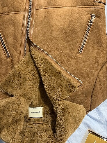 m Beden Stradivarius Biker Mont Ceket