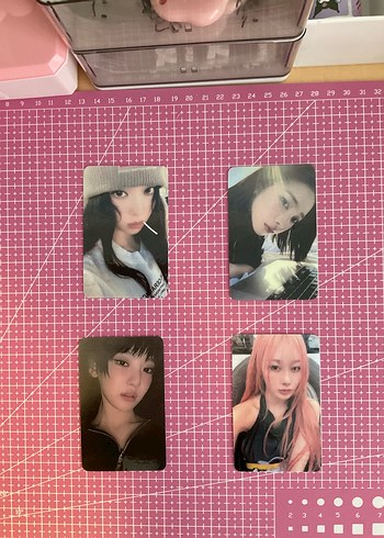 Aespa Dirty Work Fanmade pc fotokart set