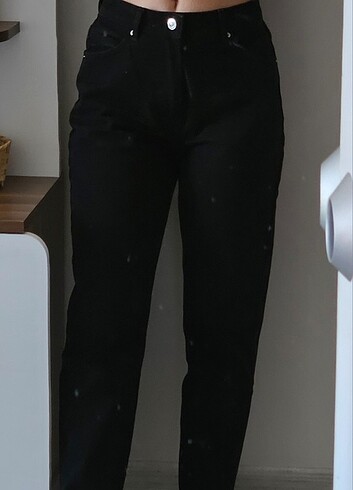 Bershka bershka siyah mom jean
