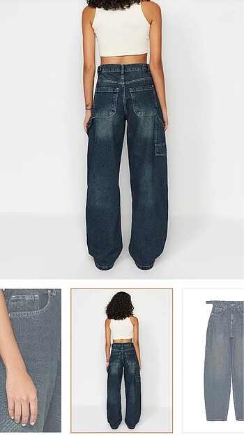38 Beden TRENDYOLMİLLA BAGGY JEANS