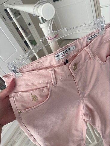 U.S Polo Assn. us polo pembe jean kot pantolon