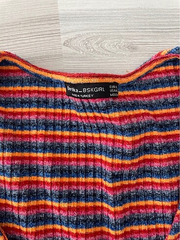 Bershka bershka çizgili bluz