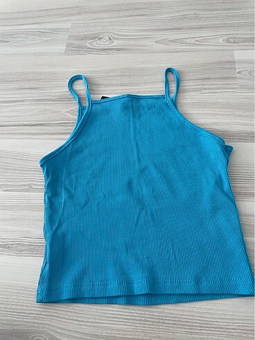 Vintage Love mavi y2k atlet askılı vintage