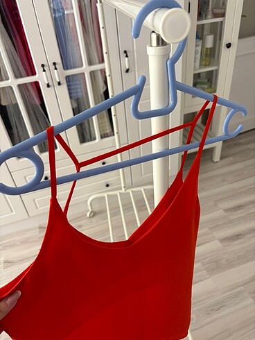 H&M h&m nar çiçeği askılı bluz