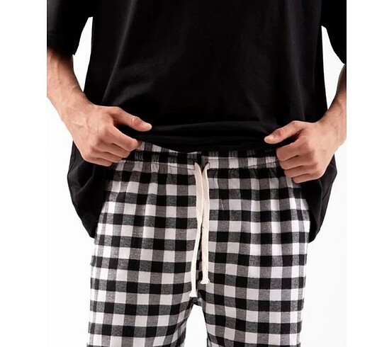 Ekose pijama kışlık
