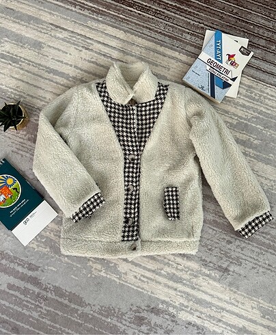 Hafif unisex pelüş ceket