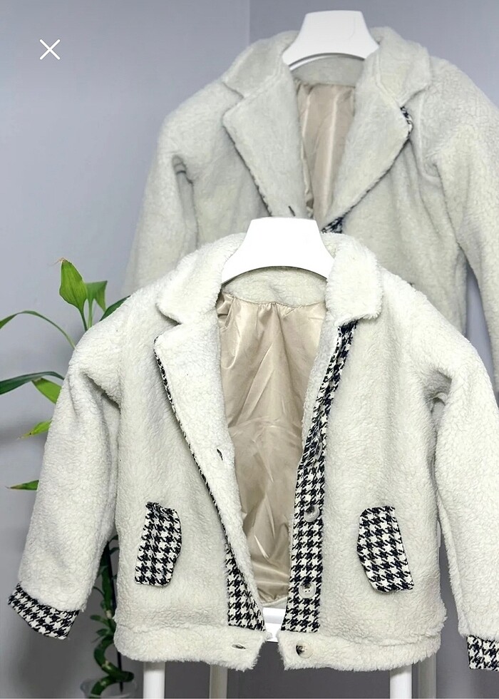 Hafif unisex pelüş ceket - Görsel 2