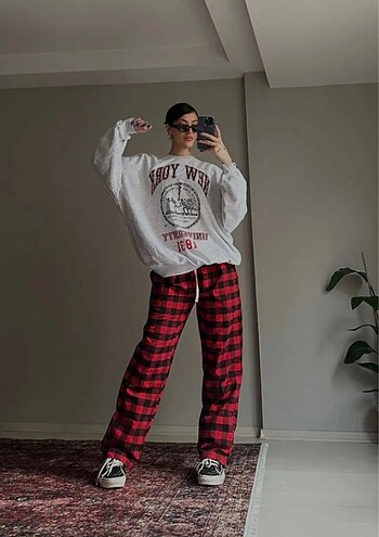 Unisex pijama kışlık her bedeni mevcut