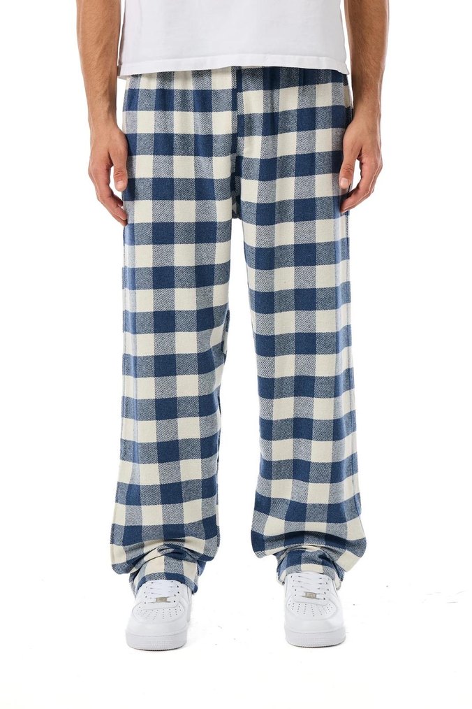 Street Wear Oversize Unisex Eşofman Altı - Mavi - Görsel 5