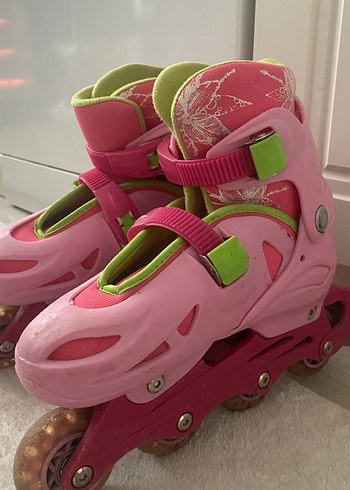 Kız Çocuk Pembe Kaydıraklı Patik - Görsel 2