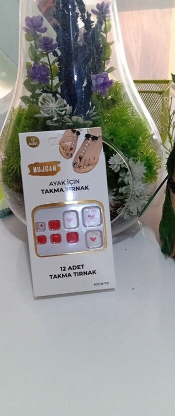  Beden Renk Ayak için takma tırnak