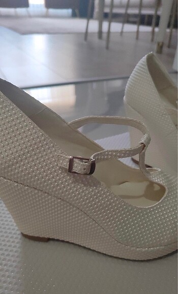 Dolgu Topuklu Ayakkabı - Görsel 2