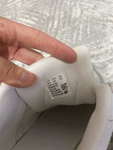 40 Beden beyaz Renk Lacoste beyaz sneaker