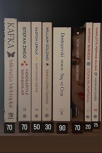 Dünya Edebiyatı Kitaplar