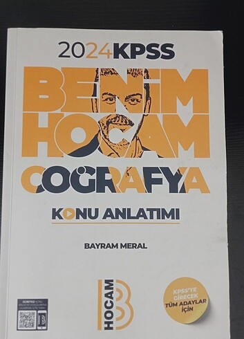 KPSS COĞRAFYA KONU ANLATIMI BAYRAM MERAL 2024