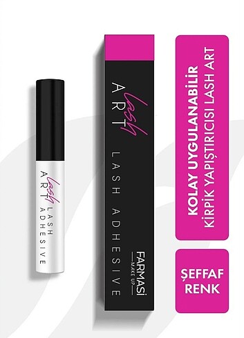 Farmasi kirpik makası ve yapıştırıcısı - Görsel 2