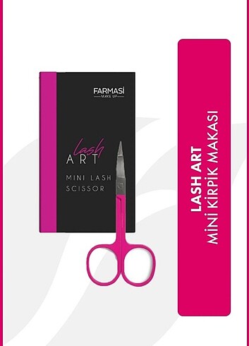 Farmasi kirpik makası ve yapıştırıcısı - Görsel 3