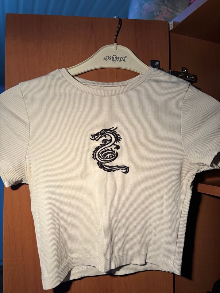 Kısa Kollu Baskılı Tişört - Görsel 2