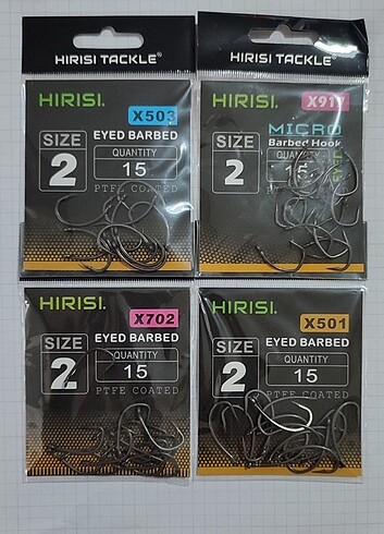 Hirisi sazan iğnesi, rig kancası 