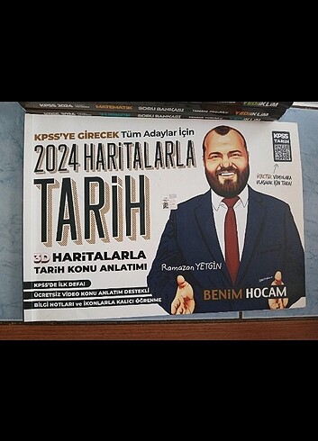 KPSS 2024 BENİM HOCAM HARİTALARLA TARİH 