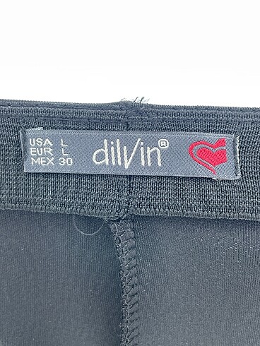 l Beden siyah Renk Dilvin Mini Etek %70 İndirimli.