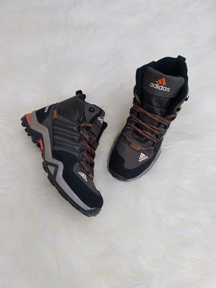 Erkek Siyah Kamuflaj Bağcıklı Outdoor Ayakkabı - Görsel 5