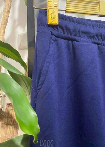 Network Lacivert Denim Kısa Kollu Ofis Takım