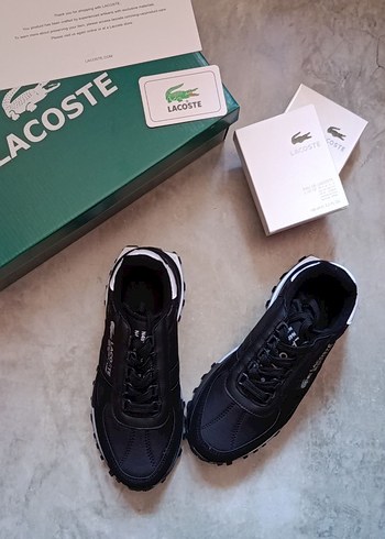Lacoste Lacoste Siyah Erkek Spor Ayakkabı