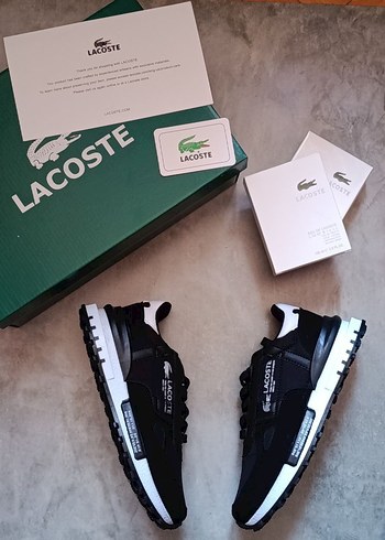 Lacoste Siyah Erkek Spor Ayakkabı