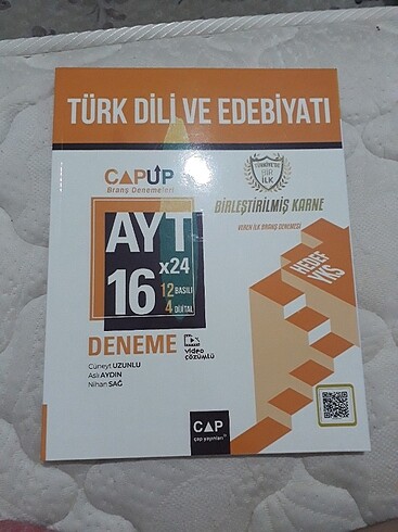 Çap yayınları ayt edebiyat branş denemesi 12li deneme