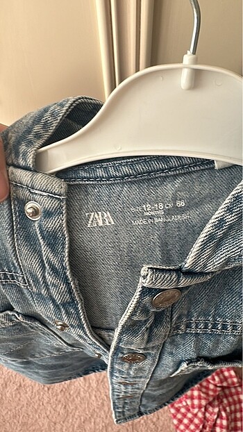 Zara çocuk kot ceket 1, 1,5 yaş