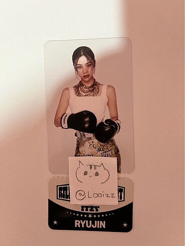 Itzy ryujin ticket orjinal pc