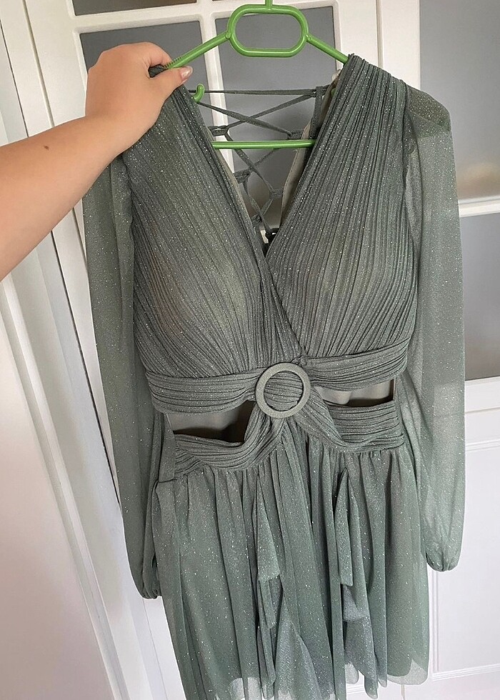 Simli elbise - Görsel 2