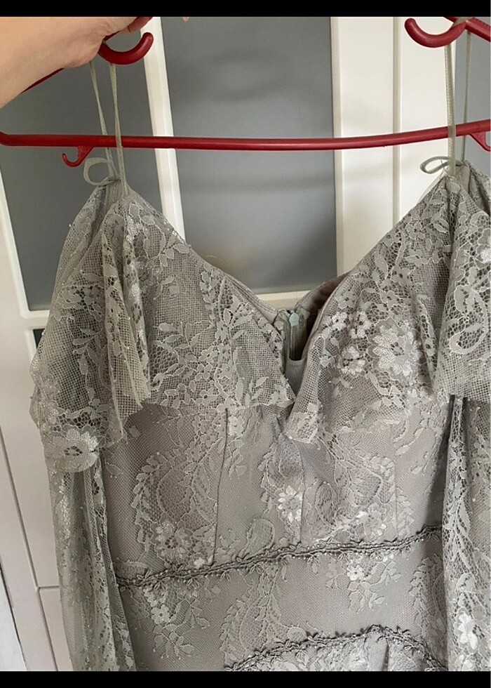 Simli elbise - Görsel 3