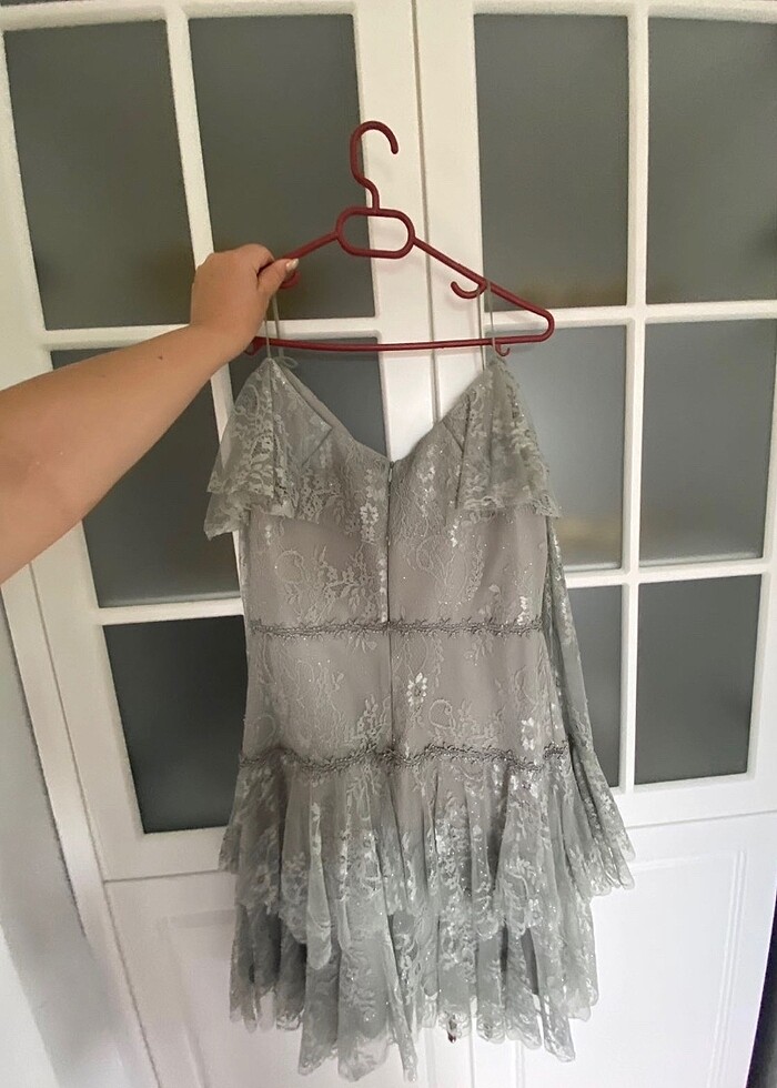 Simli elbise - Görsel 4