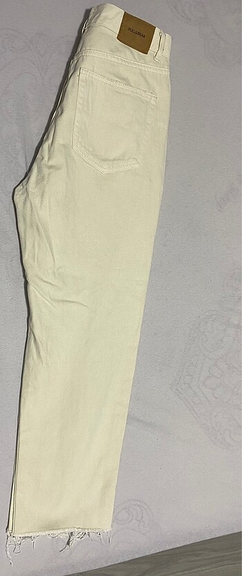 Krem renk jean - Görsel 5
